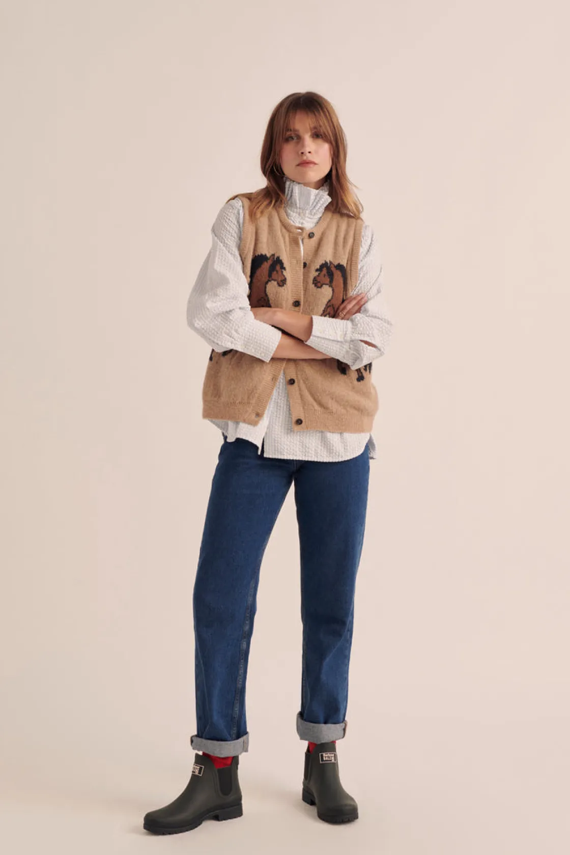 Chemises Et Blouses-Balzac Paris Chemise Léonor Barbour x BP Rayures bleu ciel et écru
