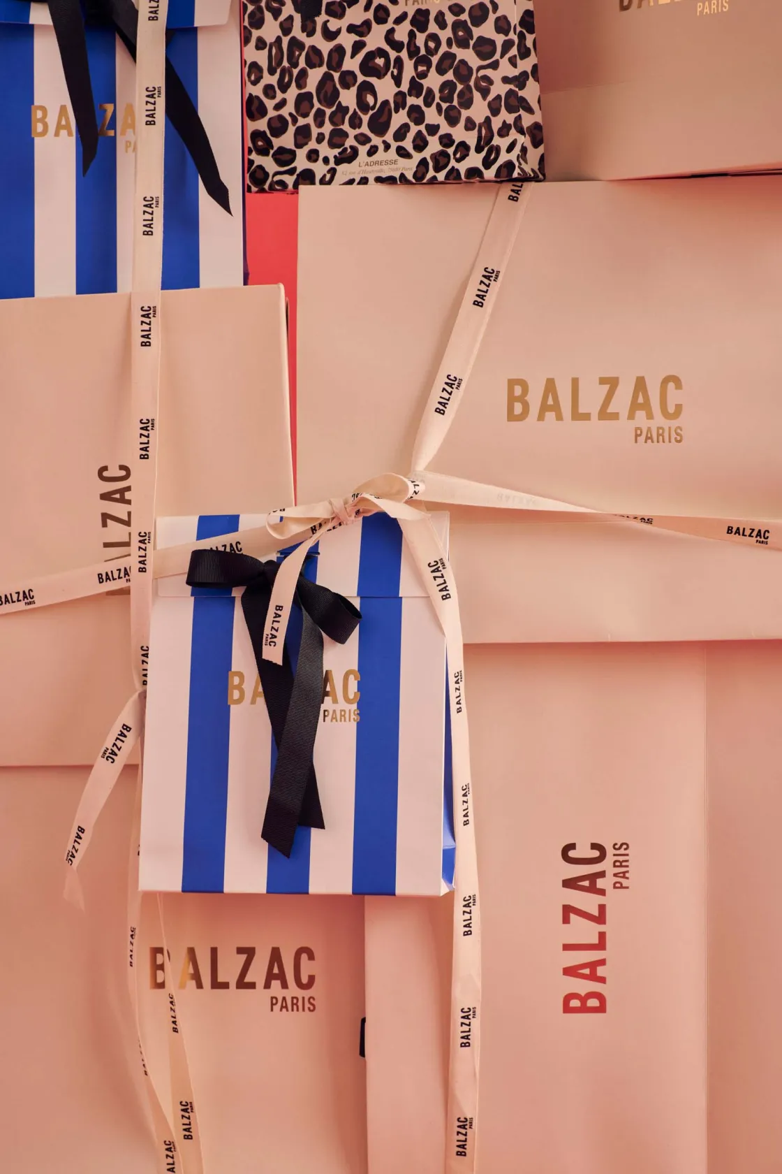 Pochettes Cadeaux-Balzac Paris Pochette cadeaux small rayures